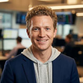 Ryan Brooks, apresentado como Analista-Chefe de Trading na Brando Contaria, foto de perfil